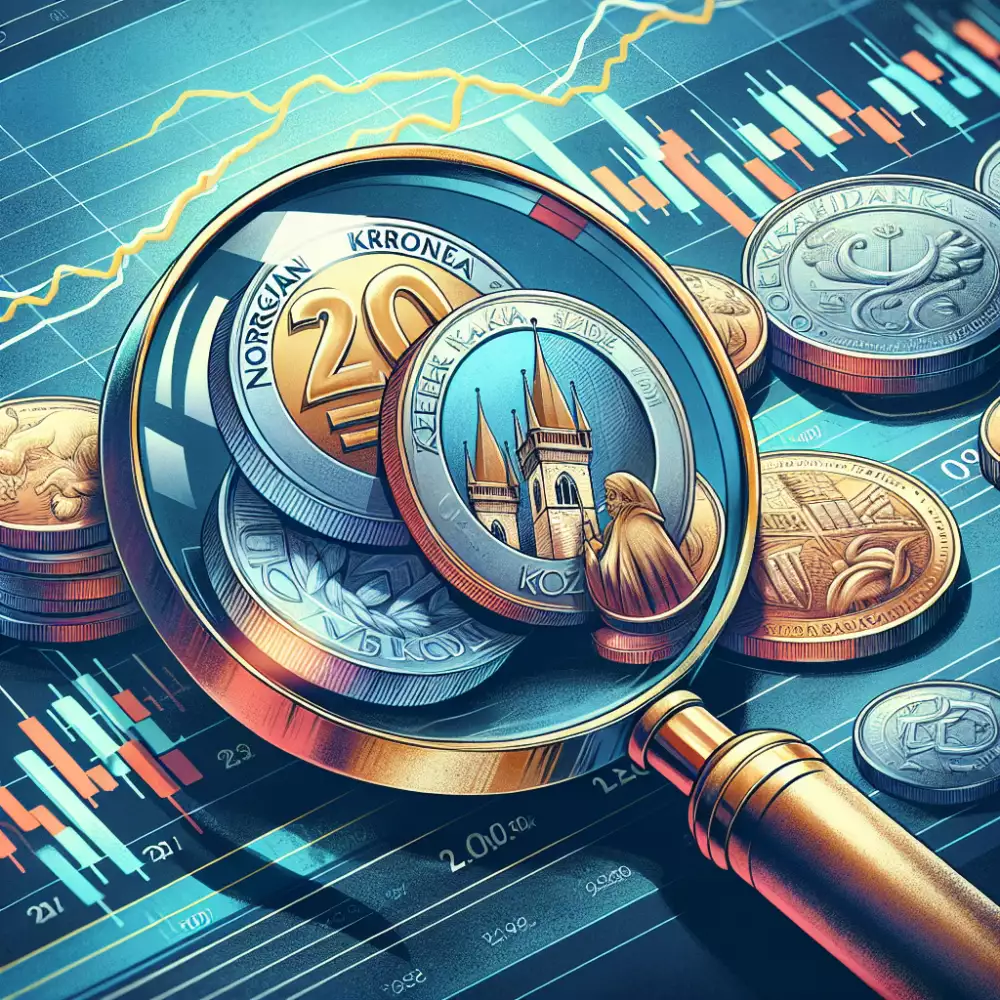 norská koruna to czk