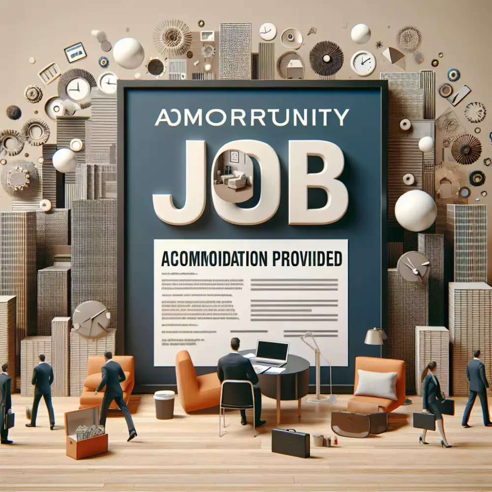 nabídka práce s ubytováním zdarma