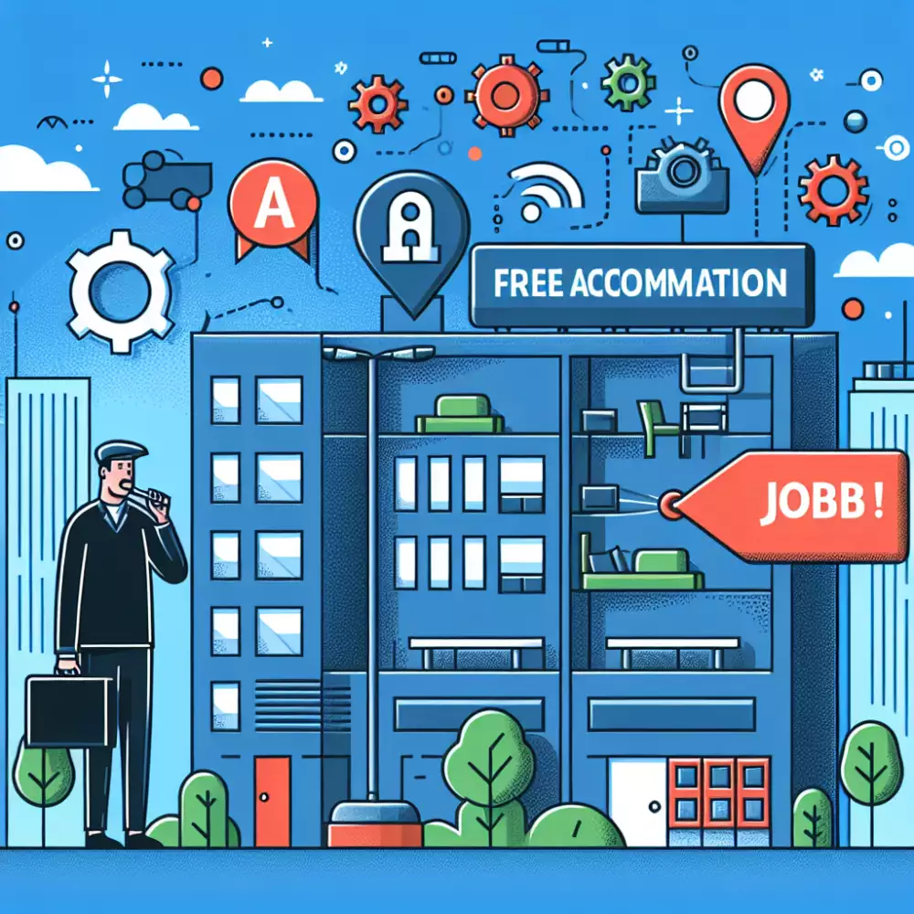 nabídka práce s ubytováním zdarma