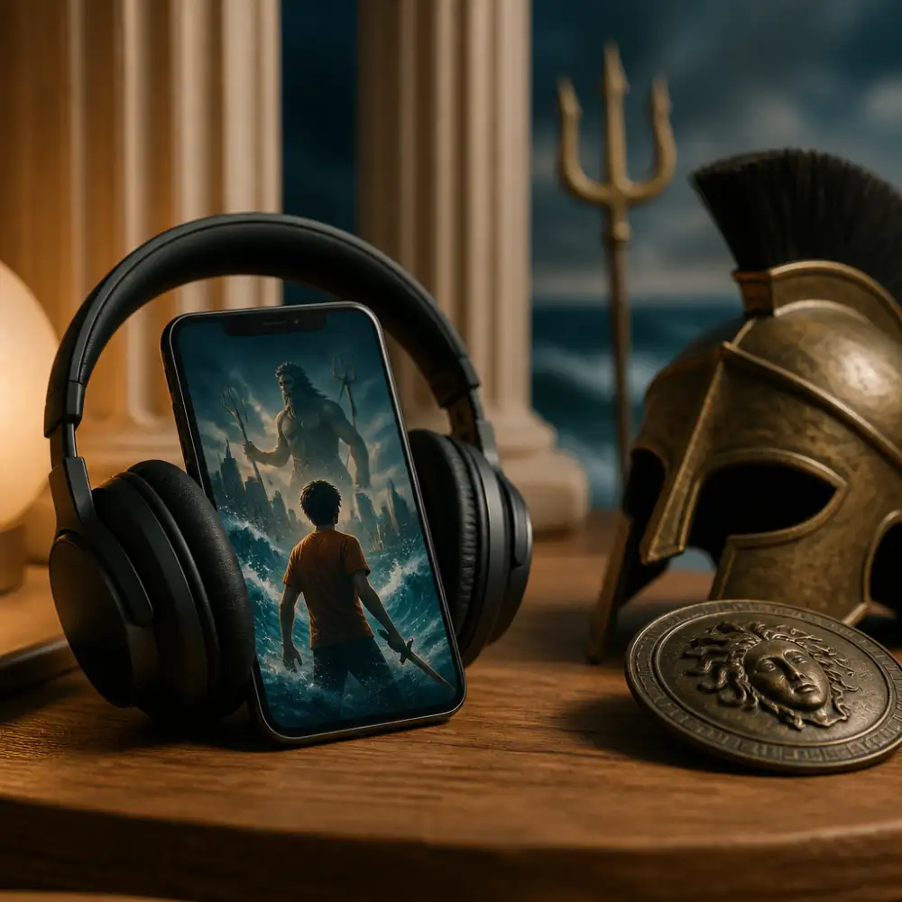 percy jackson audiokniha